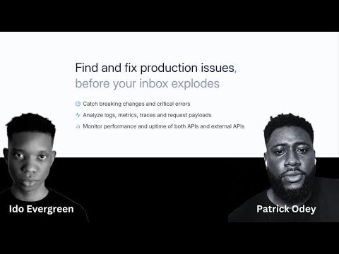Modern API Observability and Error logging - Patrick Odey